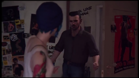 Hide from Chloe's step-dad